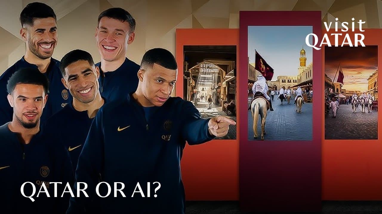 Qatar Landmarks: Real or AI? PSG Players Decide!